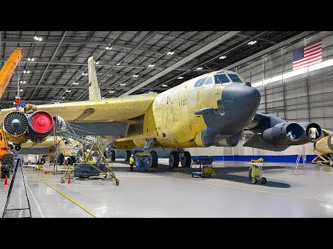 How the U.S. Air Force Repairs Its Broken Bombers Inside Massive Factory