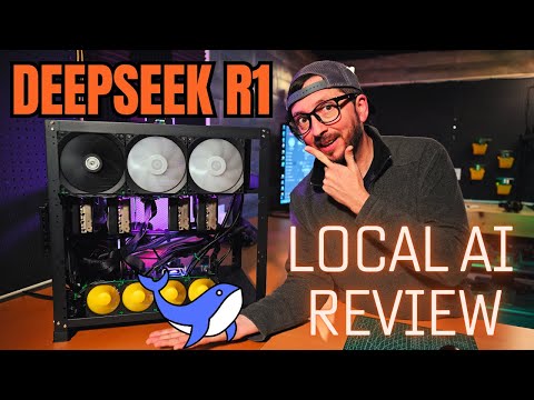 DeepSeek R1 Local Ai Server LLM Testing on Ollama