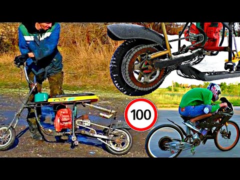 ✅Лучшие ЛЮТЫЕ 🚀 самоделки СВЕРХ-мощного 🚴транспорта КРЕОСАН