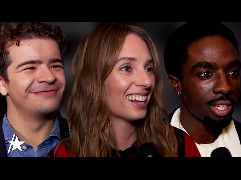 ’Stranger Things’: Maya Hawke Caleb McLaughlin & Gaten Matarazzo On FINAL EPISODE