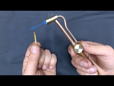 Самая МАЛЕНЬКАЯ горелка своими руками!!!