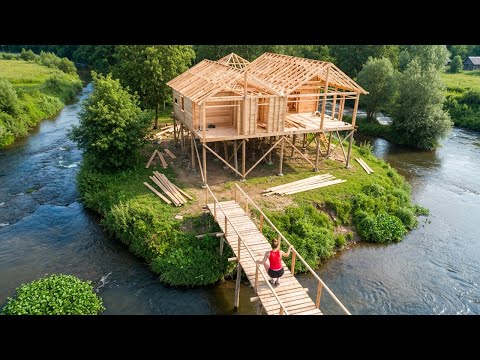 No One Expected a Woman to Build a Bridge in 101 Days to Her Wooden House on a Deserted Island