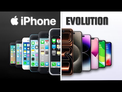 Evolution of the iPhone (NEW) (2007-2025)