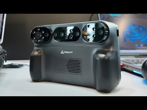 Creality Sermoon P1 All in One 3D-Scanner - First Looks at Formnext