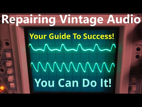 Repairing Vintage Audio Equipment. Solid State & Tube. How To Repair & Restore Old 2 Channel Stereos