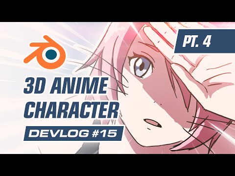 Creating an Anime Cel Shader in Blender 2.8 (Part 4) | Project Feline Indie Game Devlog #15