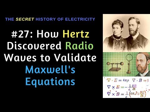 How Heinrich Hertz Discovered Radio to Validate Maxwell's Equations