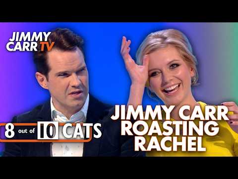 Just Jimmy Carr ROASTING Rachel Riley!  | 8 Out of 10 Cats | Jimmy Carr TV