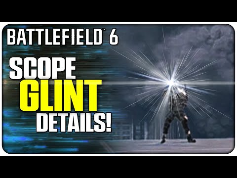 The Hidden Details Behind Scope Glint in Battefield 6!