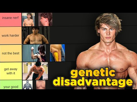 Worst Genetics For Increasing Muscle (TIER LIST)