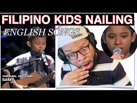 Filipino Kids Nailing English Songs! - PART 1 GK Int'l Reaction