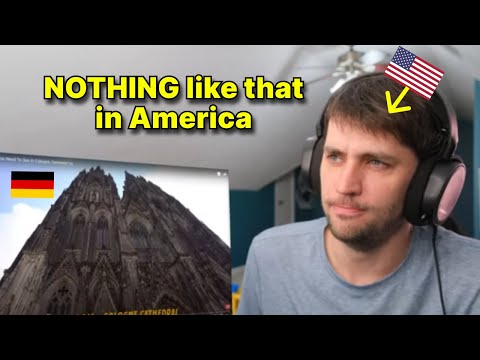 American reacts to Cologne Germany