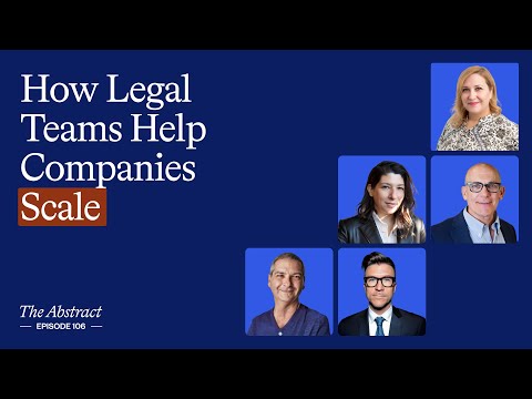 Ep 106: Scaling Legal at Speed – Lessons from Carta, Cockroach Labs, and More