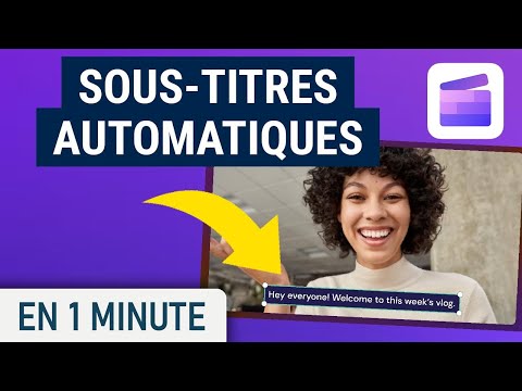 Comment avoir des sous titres automatique avec Clipchamp