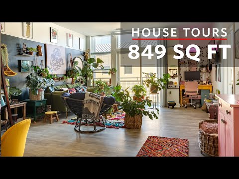 House Tours: A 849 Sq Ft Bohemian Apartment in Washington, D.C.