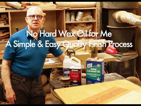 No Hard Wax Oil for Me - Simple Easy Affordable Furniture Finishing