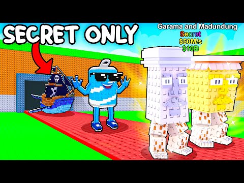 $0 To $1 Trillion Using ONLY SECRET Brainrots!
