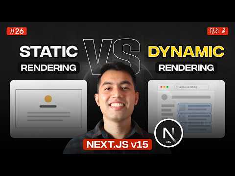 Static vs Dynamic Pages in Next.js Explained with Live Build & MySQL Example🔥