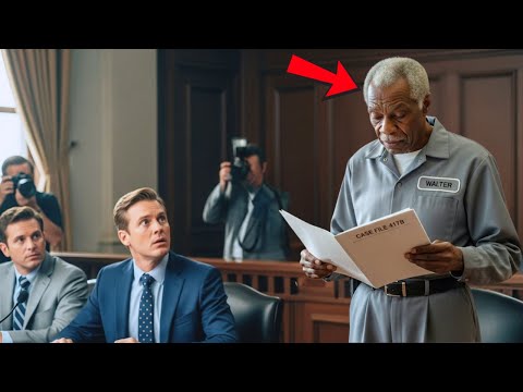 "I WILL DEFEND HIM!"—The Black Janitor Who Saved Billionaire After His Lawyer Abandoned Him in Court