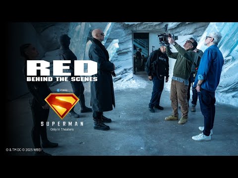 RED X WB Pictures BTS | SUPERMAN | #ShotonRED