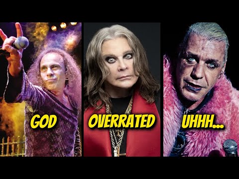 SICK Or OVERRATED? The Most Iconic METAL VOCALISTS Of All Time