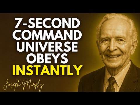 The 7-Second Command the Universe Can’t Ignore — Stop Asking, Start Receiving - Joseph Murphy