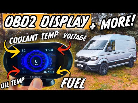 Best CHEAP and EASY VAN GADGET UPGRADE | OBD2 Display