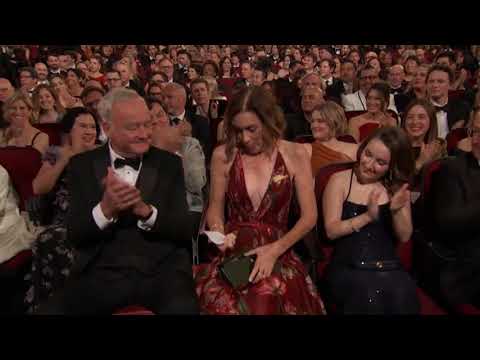 Maya Rudolph Presents Guest Actress Emmy to Julianne Nicholson for Hacks in 2025