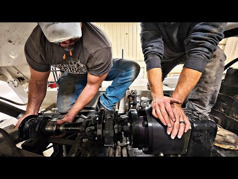 I'd Say We Make A Pretty Good Team Fix'n These Tractors 