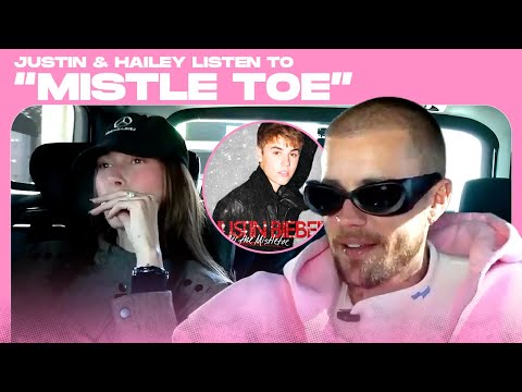 JUSTIN BIEBER REACTS TO HIS CHRISTMAS ALBUM! (FT. HAILEY)