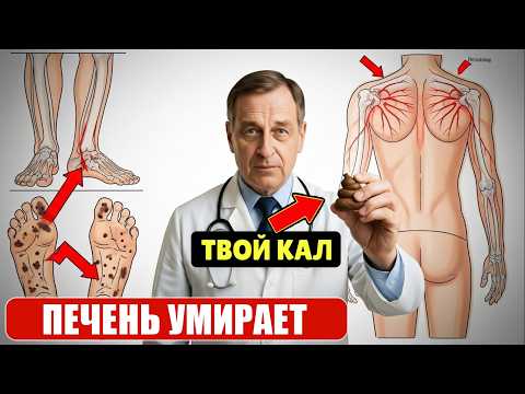 10 РАННИХ признаков повреждения ПЕЧЕНИ