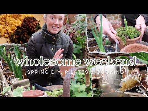 THIS IS MY REAL LIFE 🌱 A Mothers Day DIY idea, gardening outfits & recreating Hawksmoor Date Night