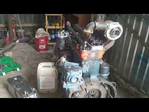 Запуск двигуна СМД 22 після довгого ремонту