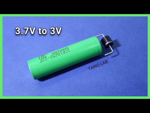 How To Convert 3.7V To 3V | 3V Power Supply