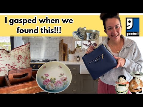 I Can't Believe What We Found Thrifting at The GOODWILL Bins! + Kitchen Remodel Update