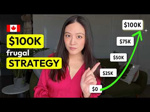 The Exact Frugal Strategies I Used to Reach $100K in Canada