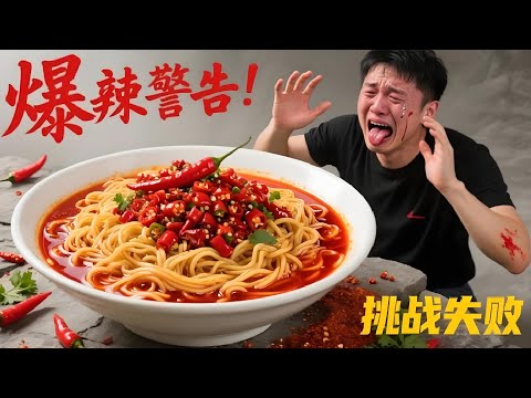 巡辣之旅～挑战福建18层地狱级辣度拉面！成功了奖励2000元？现场激烈又刺激！【辣王刘泳杰】