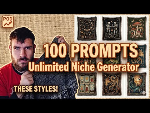 100 Woven Blanket Prompts You Can Steal + My Method To Create Infinite New Winners