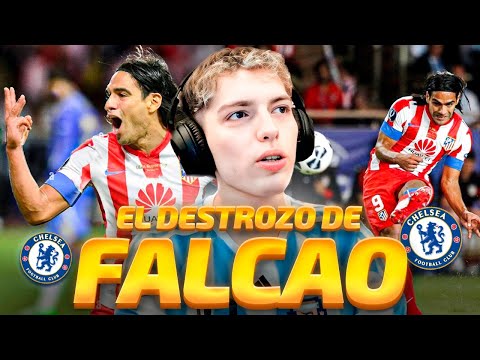 DAVOO XENEIZE REACCIONA AL DIA QUE FALCAO DESTROZO AL CHELSEA CAMPEON DE EUROPA (2012)
