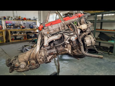Mercedes W123 Engine Deep Clean - Steam Clean - Restoration