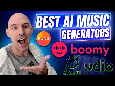 5 Best AI Music Generators in 2025 | Unlimited Free AI Music Tools 🎵