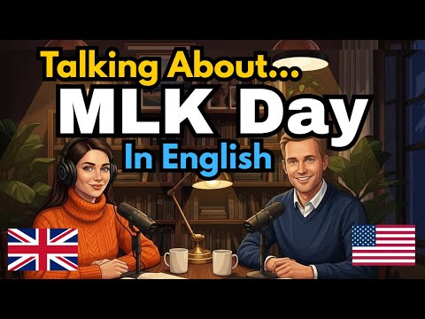 How to Talk About "MLK Day" in English | Easy English Conversation Practice