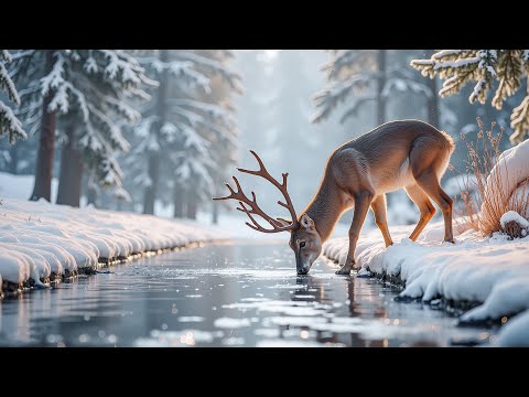 Beautiful Winter Music❄️Healing sounds to relax the mind, body & soul