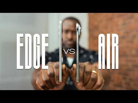 iPhone Air Review vs Galaxy S25 Edge | Camera, Battery & Gaming Tested!