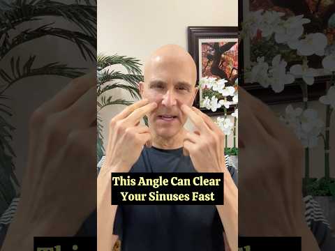 This Angle Can Clear Your Sinuses Fast!  #drmandell #sinus #breathing