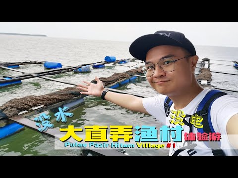 【大直弄#1】霹雳太平 大直弄渔村 体验没水没电的渔村生活❤️ Perak Pulau Pasir Hitam Fishing Village☝️