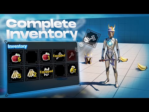 Complete Inventory System (Slot Based Drag & Drop, Equipment, Items, etc) - Unreal Engine 5 Tutorial