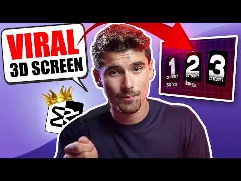 How to Edit like Iman Gadzhi in CapCut | 3D Screen Effect Other Animation Tutorial