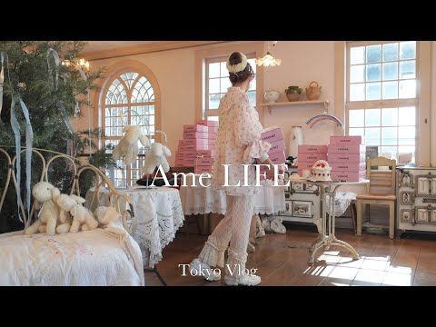 cozy crochet diary vlog🍎🧈 | making a bag | on a cold day