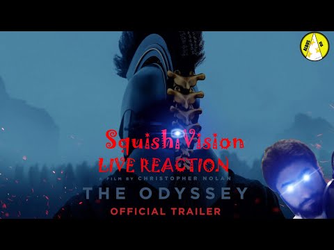 'The Odyssey' - LIVE Official Trailer Reaction - SquishiVision